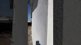 Pure White Stucco House - we’re not here to stay, we’re here to dominate #stucco #sandiegostucco