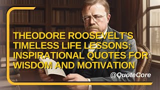 Theodore Roosevelt's Timeless Life Lessons: Inspirational Quotes for Wisdom and Motivation