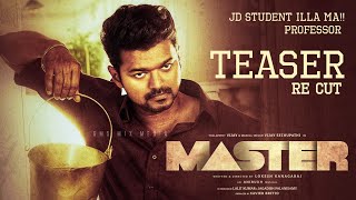 Master Teaser Re Cut | Thalapathy Vijay | Vijay Sethupathi | Lokesh Kanagaraj | Gms Mix Media