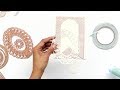 How to Use Partial Die Cut Pieces as Accents on Cards with Becca Feeken - Spellbinders