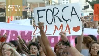 Brazilians protest against Rousseff’s impeachment