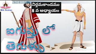 నిర్గమకాండము 8 వ అధ్యాయం|ఐగుప్తు లో తెగుళ్ళు ఎందుకు వచ్చాయి?మోషే కధ|Telugu audio bible|Biblestories