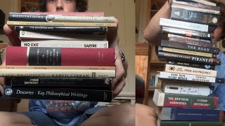 My entire book collection + Summer TBR