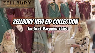 Zellbury new Eid collection in store 2025 |Eid ki tyari  |summer printed lawn dress New Eid design