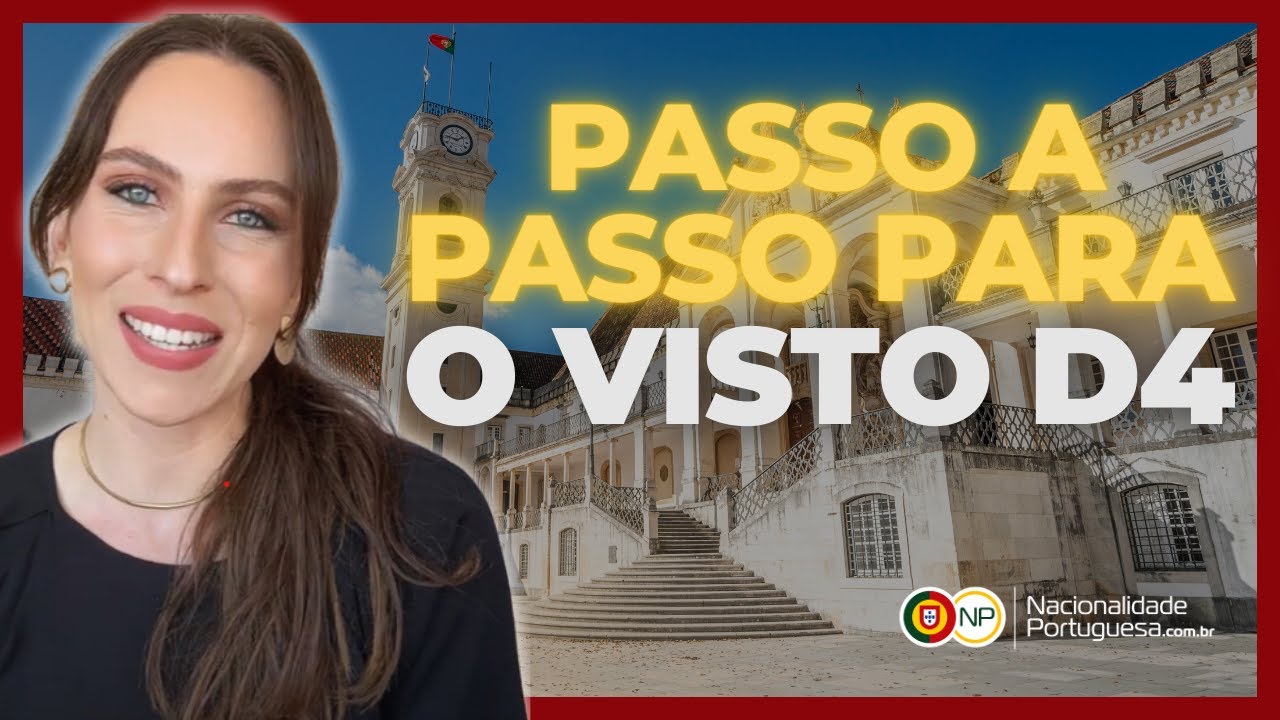 Visto D4 Portugal - Passo A Passo - YouTube