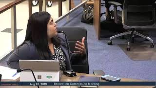 Planning Commission – August 14, 2019.