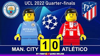 Manchester City vs Atletico Madrid 1−0 • Champions League 2022 • Goals & Highlights Lego Football