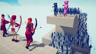 ARCHERS GODS vs ARMY OF UNITS | TABS - Totally Accurate Battle Simulator