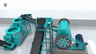 New Type Organic Fertilizer Granulator Production Line of 3-5T per hour