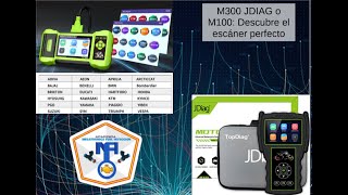 M300 JDIAG o M100: Descubre el escáner perfecto