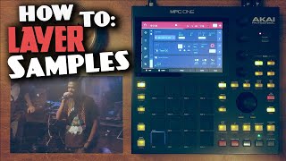 Layering Samples: MPC ONE BOOM BAP BEAT MAKING