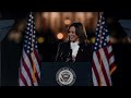 vice president kamala harris closing argument speech to american voters