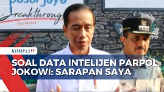 Buka Suara soal Kritikan Terima Data Intelijen Parpol, Begini Kata Presiden Jokowi