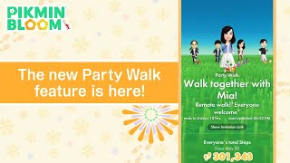 Pikmin Bloom New Feature: Party Walk