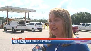 Mobile County Public School System gets 100 new buses - NBC 15 WPMI