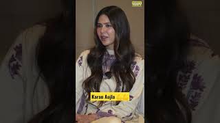 Sonam Bajwa Talks about Karan Aujla