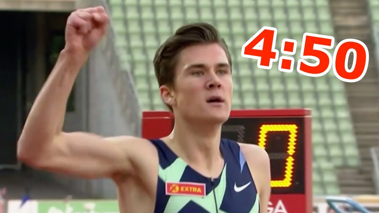 Jakob Ingebrigtsen 2,000m Record 4:50 Impossible Games [Full Race ...