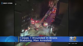 Suspect arrested in Bronx deadly double stabbing