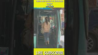 indian bus driver vs Japan bus driver 🚎😱🚎 #viral #short #shorts #trending #facts