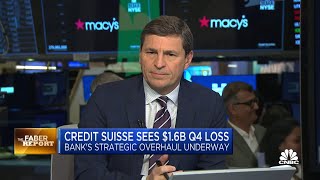 Credit Suisse sees $1.6 billion fourth-quarter loss amid strategic overhaul