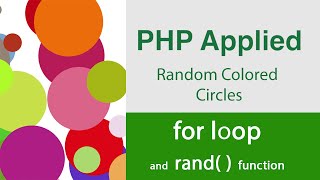 PHP Random Colored Divs -  For loops