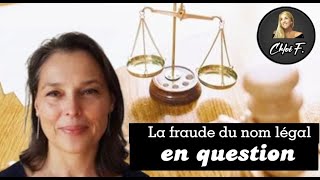 La Fraude du nom légal en question avec Valérie Bugault - Partie 1 avec Chloé Frammery