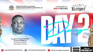 PROPHET/EVANG. HEZEKIAH OLADEJI | THE LORD IS YOUR KEEPER (PSA. 123:4) | LONDON REVIVAL | DAY TWO.