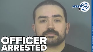 South Bend Police officer arrested, faces preliminary charges
