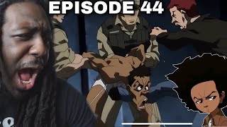 HE KICKS PEOPLE IN THE NUTS !!! | The Boondocks Episode 44