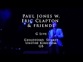 Eric Clapton - 8 January 2018, Guildford, G Live - EC's set