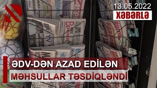 ƏDV-dən azad edilən məhsullar təsdiqləndi