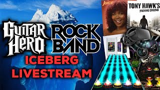 The Guitar Hero/Rock Band Iceberg EXPLAINED (Full Livestream)