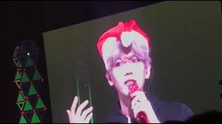 171224 The ElyXiOn in Fukuoka BAEKHYUN -  백현이 귀여웡ㅋㅋㅋㅋㅋ