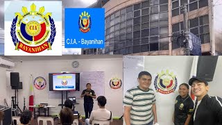 CIA BAYANIHAN FULL SEMINAR.