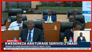 Sena yerekanye imbogamizi zikiri muri serivisi z'imari