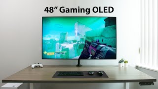 The Ultimate Small TV, Big Gaming Monitor | LG CX 48-Inch 4K OLED