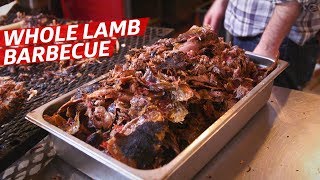 Testing North Carolina Barbecue Techniques on a Whole Lamb — Prime Time