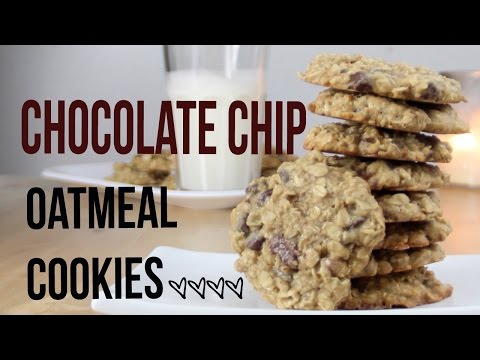 CHEWY Chocolate Chip Oatmeal Cookie Recipe!! CHEWY Chocolate Chip Oatmeal Cookie Recipe!!