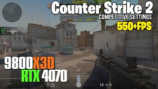 9800X3D \u0026 RTX 4070 | Counter Strike 2