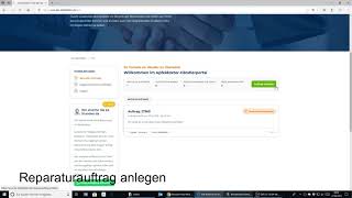 So setzt man eine Reparatur in unserem B2B-Portal auf - Händlerkunden - Tutorial