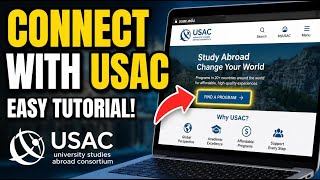 How to connect with USAC for Affordable Study Abroad Programs - Easy Tutorial