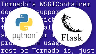 What is the proper way to thread tornado+flask app?