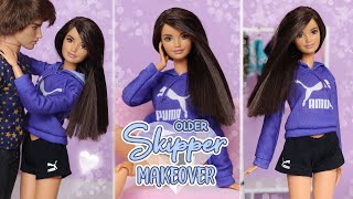 Older Skipper Barbie Doll Makeover