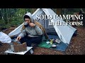 【ソロキャンプ 】山林でラム肉とビールを堪能する休日【キャンプツーリング / Solo camping in the forest】