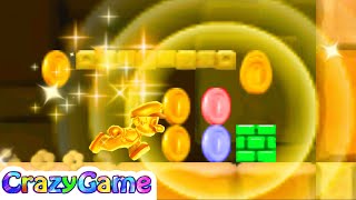 New Super Mario Bros 2 All Star Coins World 2 Gameplay