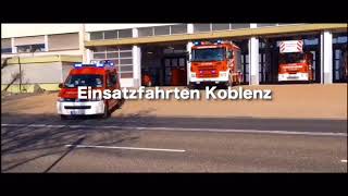 (Gong+Durchsage) Löschzug BF Koblenz