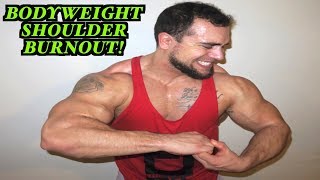 Intense 10 Minute At Home Shoulder Workout Bodyweight Finisher