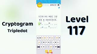 Cryptogram Tripledo Level 117 Solutions 🧩 | Logic Puzzle Game | Mini Boss