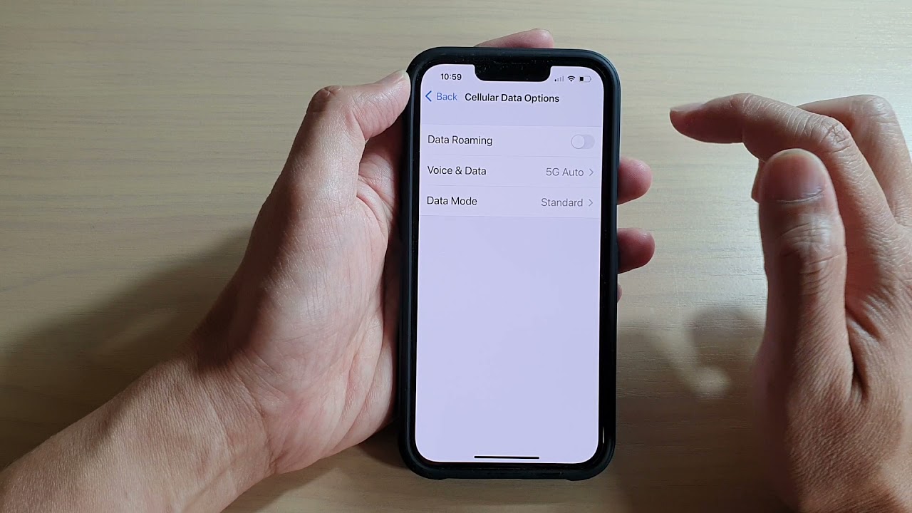 IPhone 13/13 Pro: How To Turn On/Off Cellular Data Roaming - YouTube