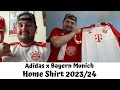 FC BAYERN MUNICH SHIRT HOME 2023/24 - Unboxing/Review + Try On!